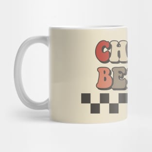 Chuck Berry Checkered Retro Groovy Style Mug